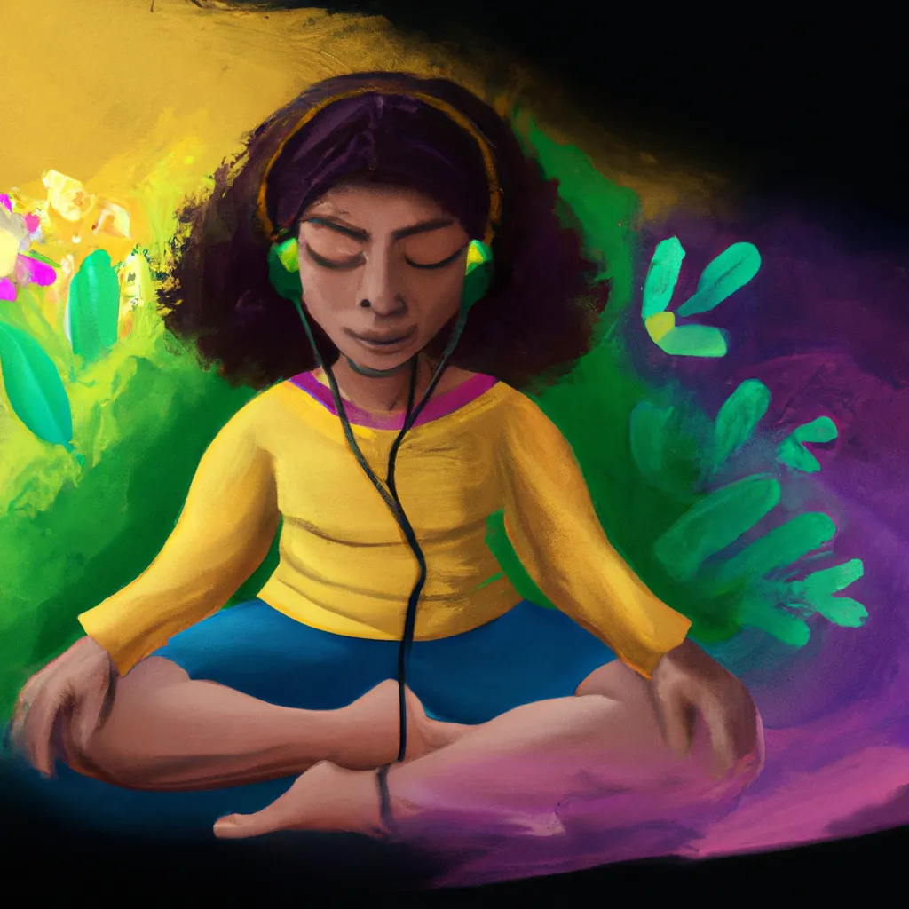 Imagem meditacao jovem iasd