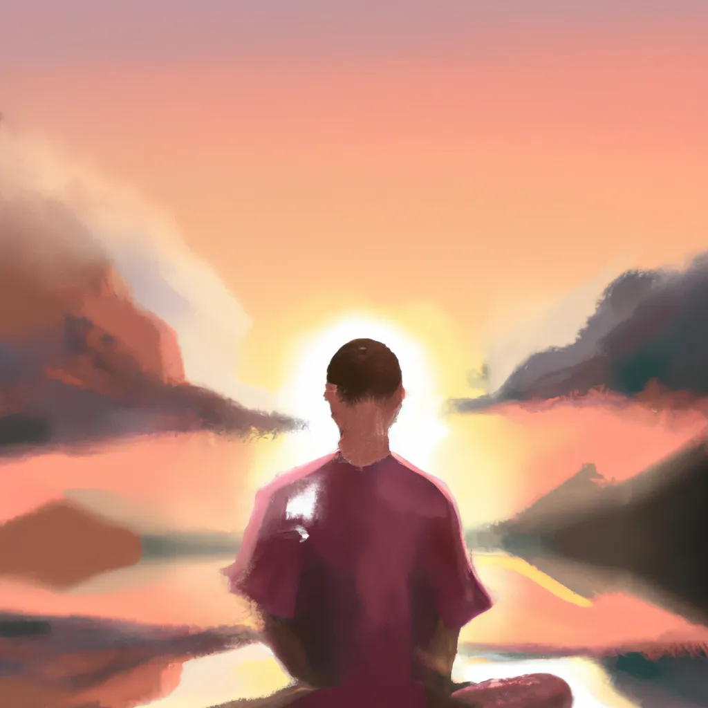 Imagem meditacao matinal