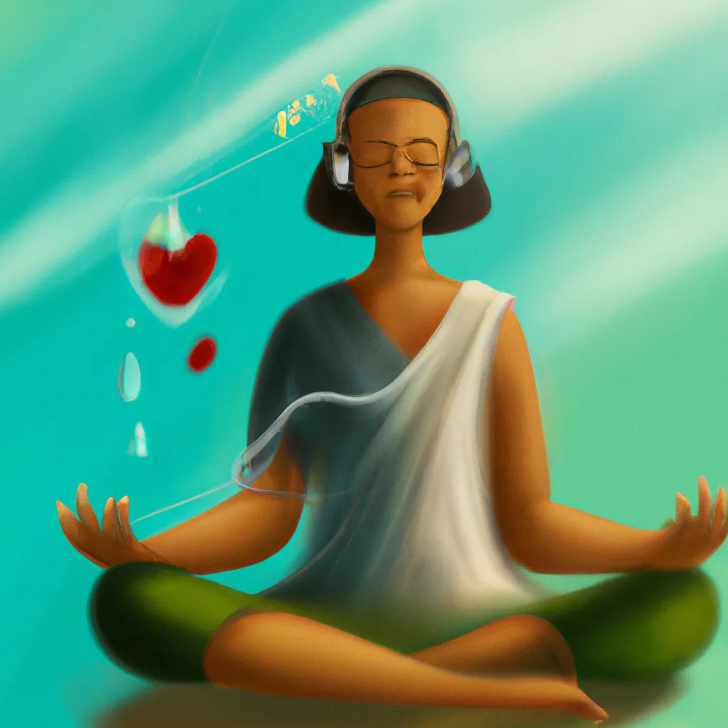 Imagem meditacao mindfulness guiada para ansiedade