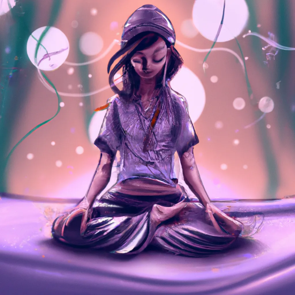 Imagem meditacao para dormir profundamente