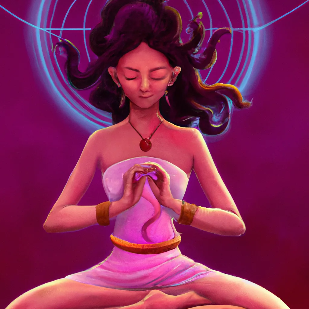 Imagem meditacao thetahealing