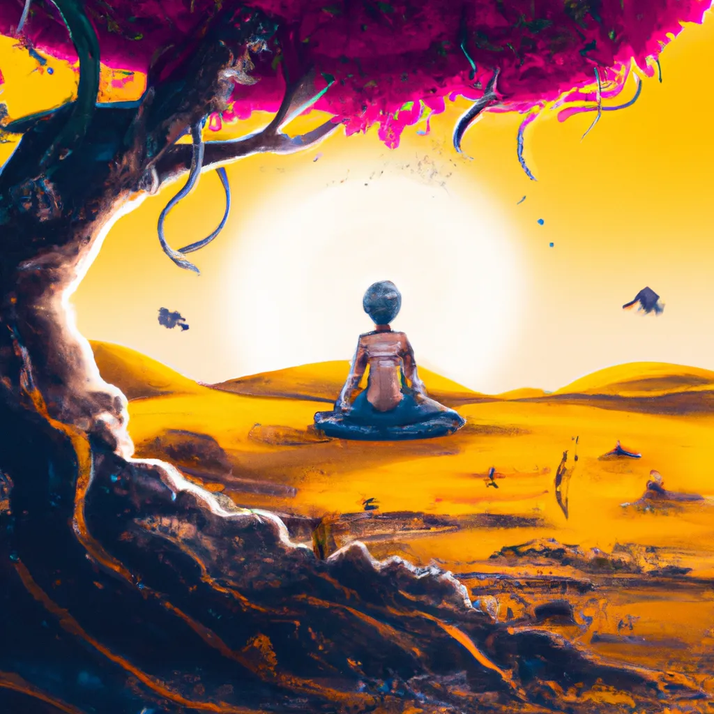 Imagem meditacao vipassana retiro