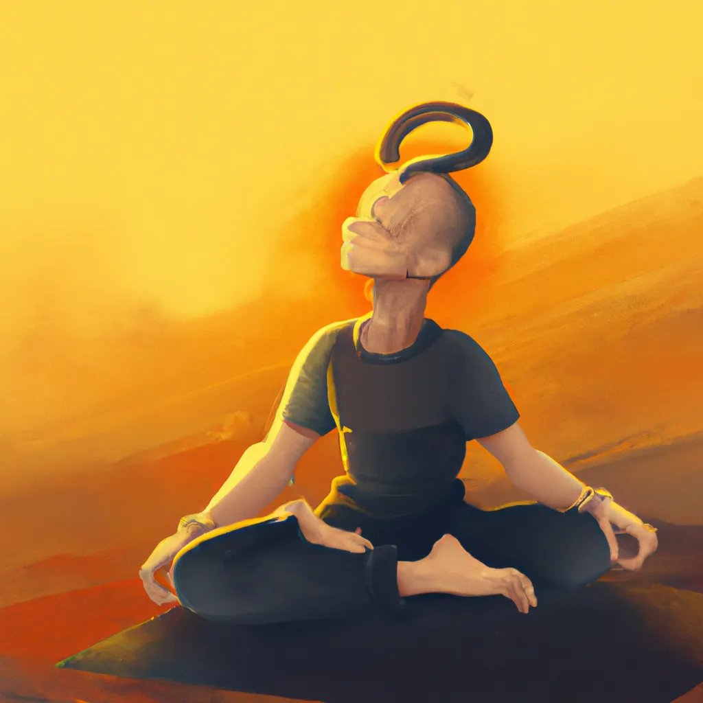 Imagem meditacao x yoga