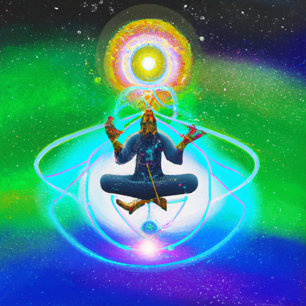 Imagem meditacao xamanica para projecao astral