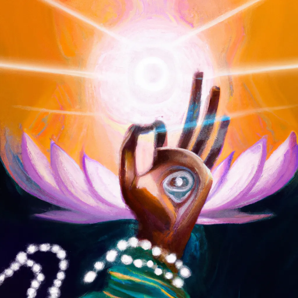 Imagem meditacao yoga mudra cura