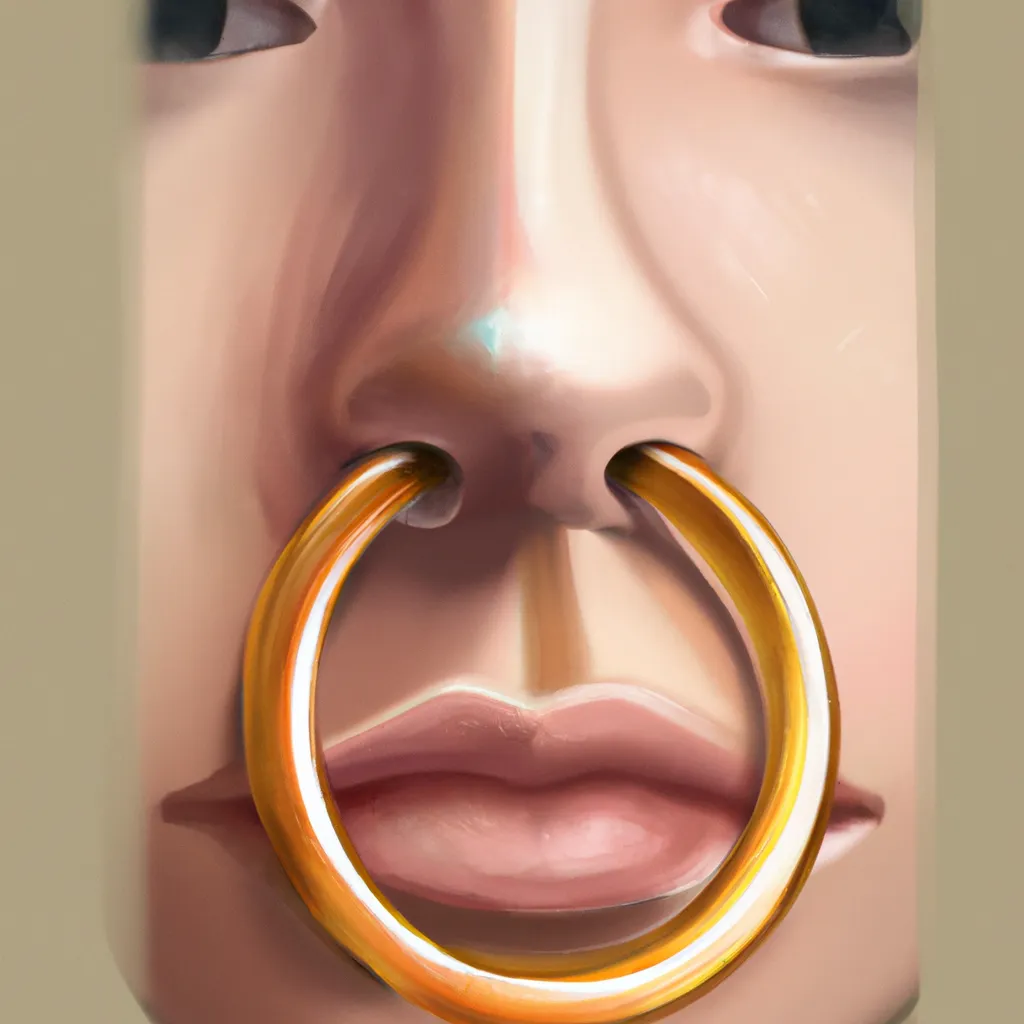 Imagem nose ring