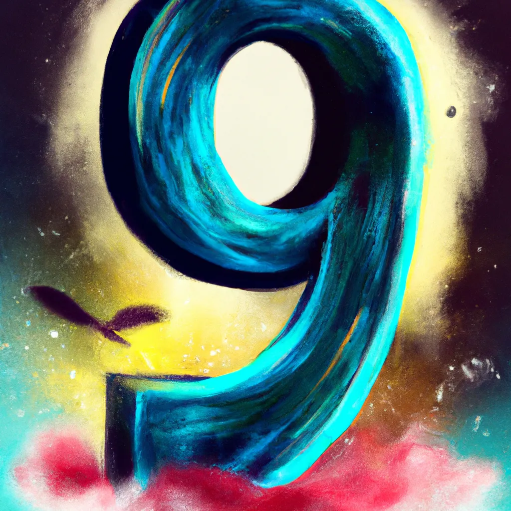 Imagem numerologia do nome numero 9