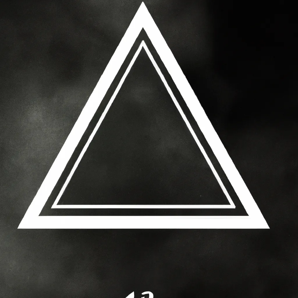 Imagem numerologia do nome triangulo