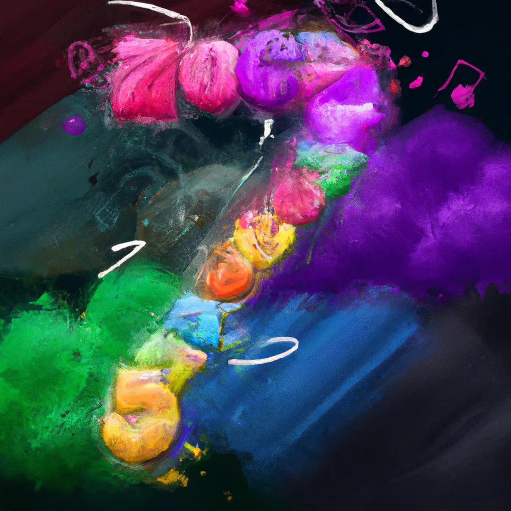 Imagem numerologia e cores