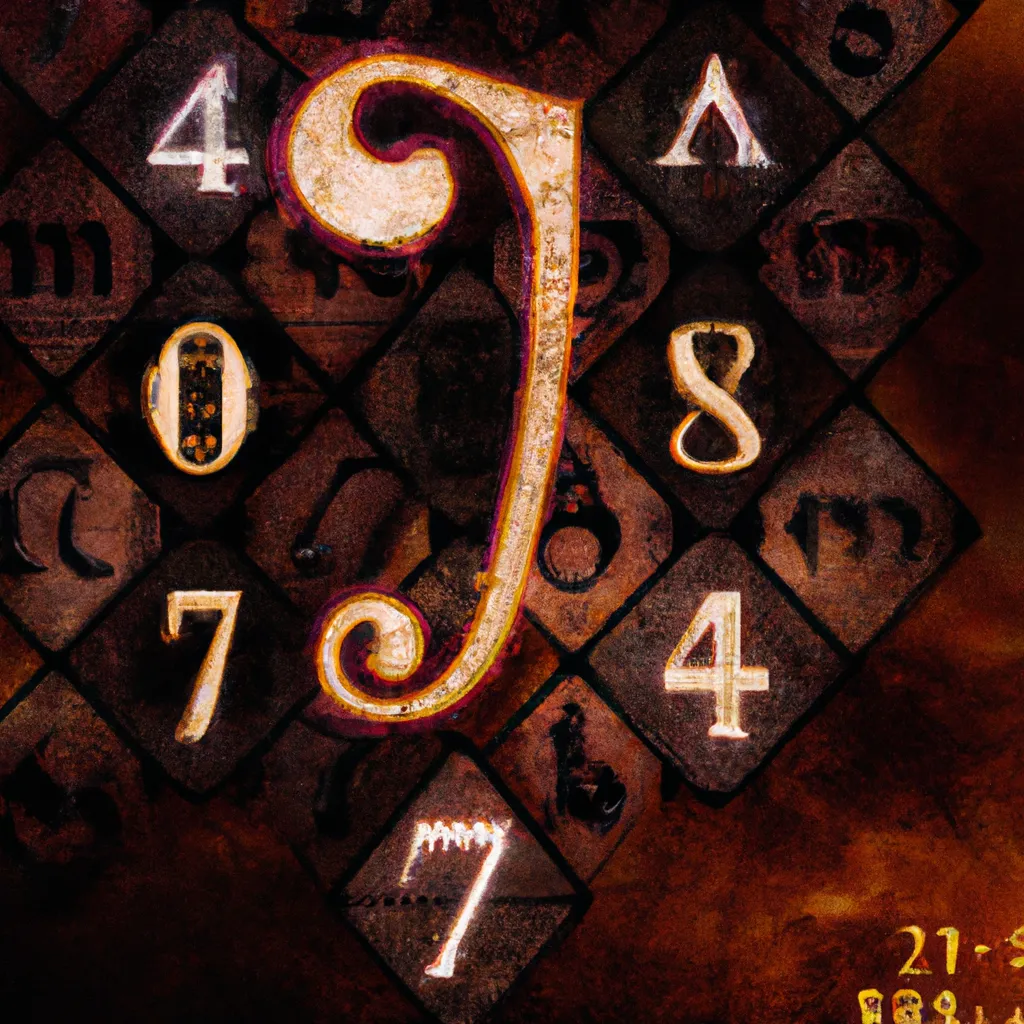 Imagem numerologia hebraica