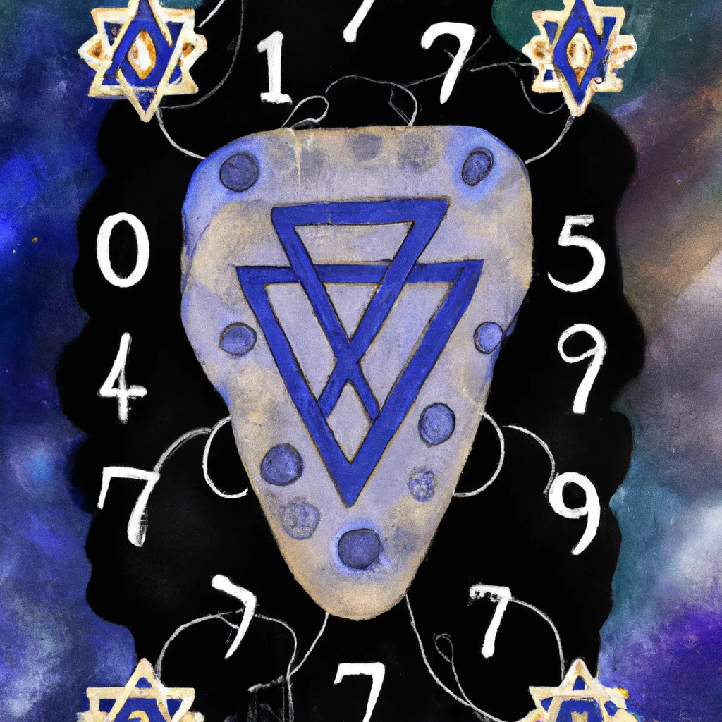 Imagem numerologia judaica e seus misterios