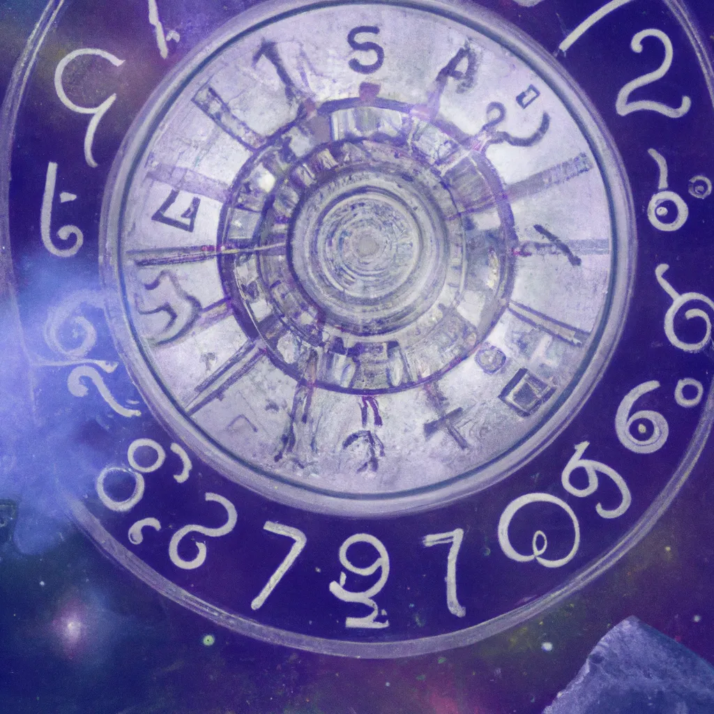 Imagem numerologia mapa astral