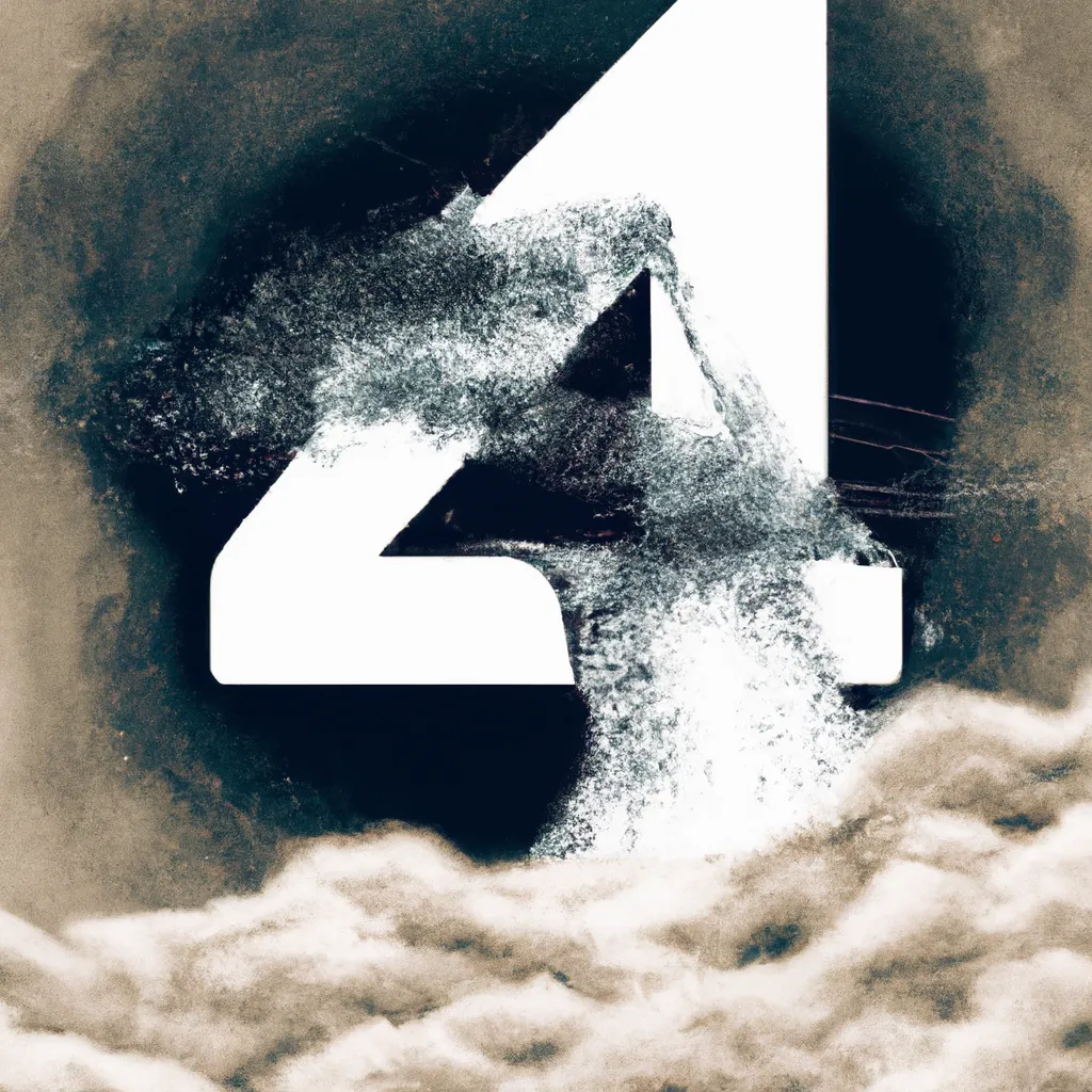 Imagem numerologia numero 4