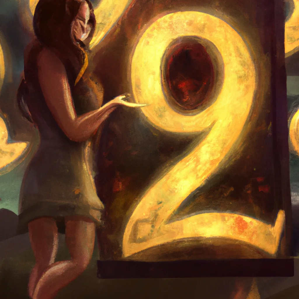 Imagem numerologia valores