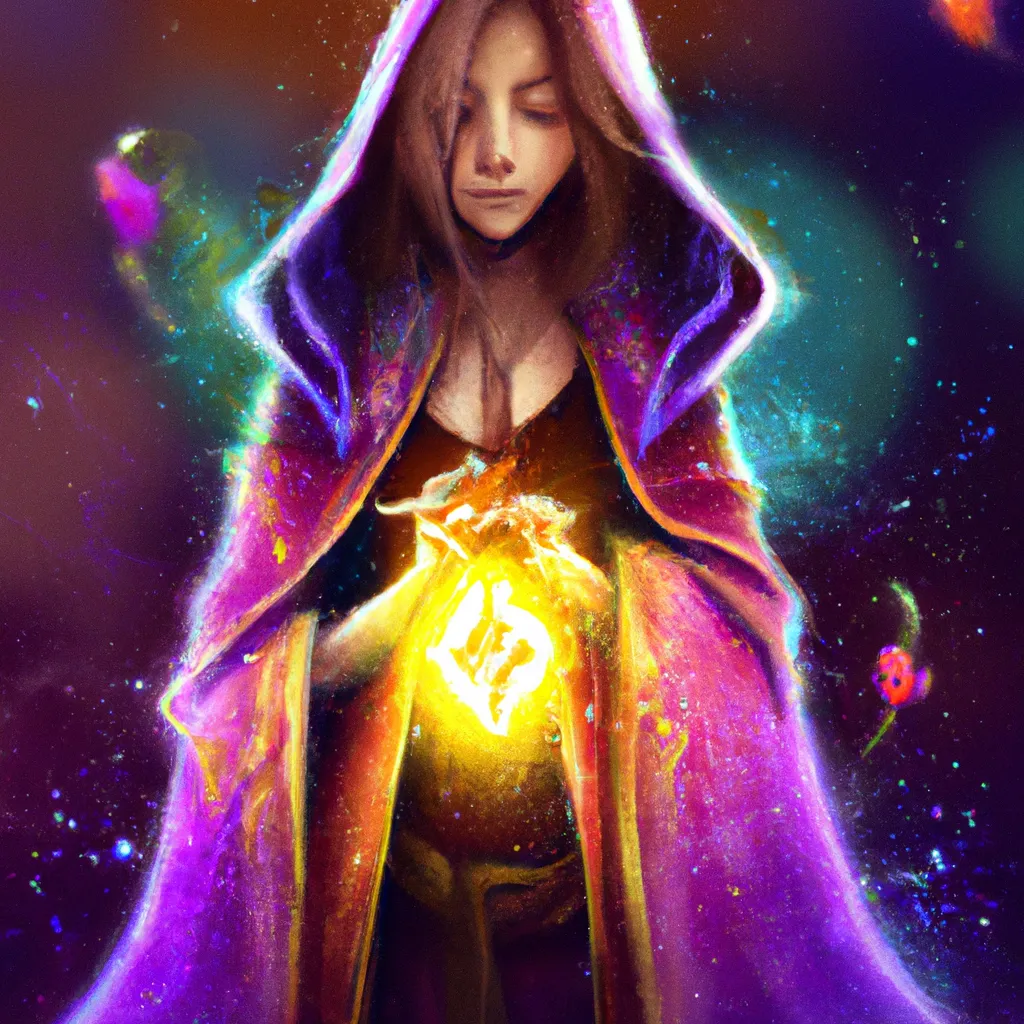 Imagem oraculo em sintonia com a luz