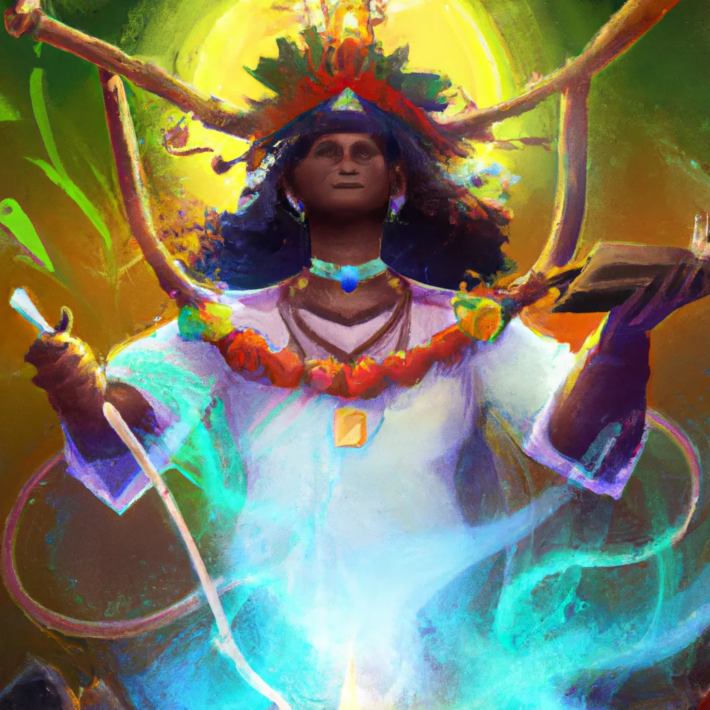 Imagem oraculo umbanda