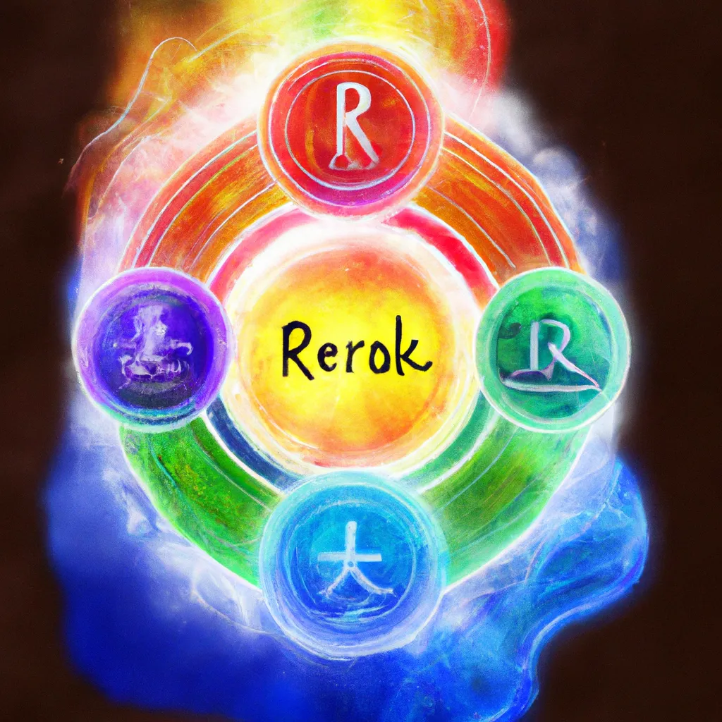 Imagem reiki chakras