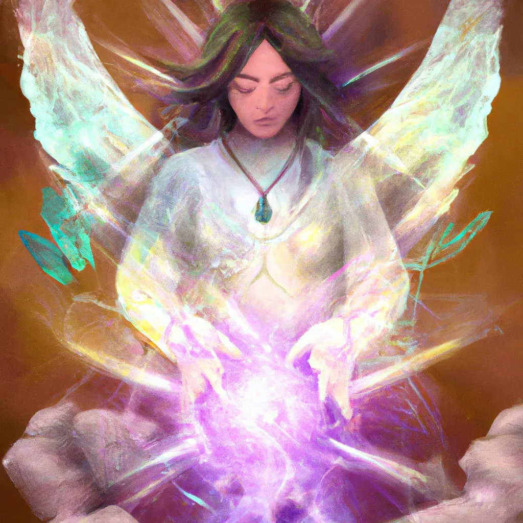 Imagem reiki envidracamento