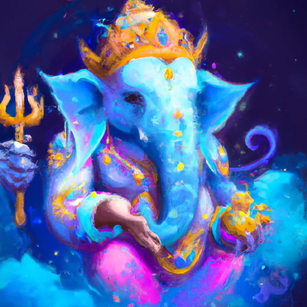 Imagem reiki ganesha