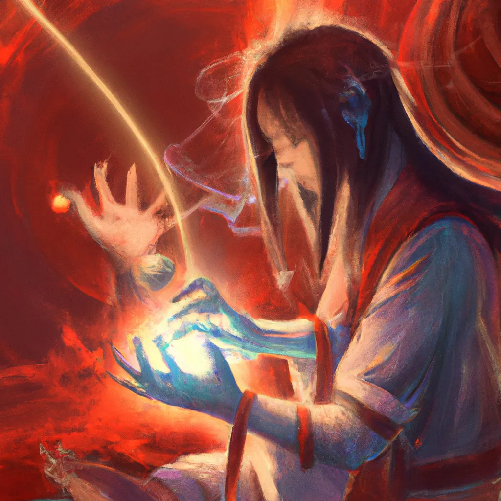 Imagem reiki historia