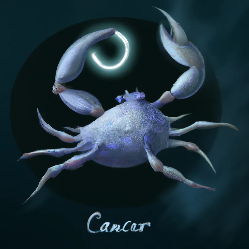 Imagem signo cancer