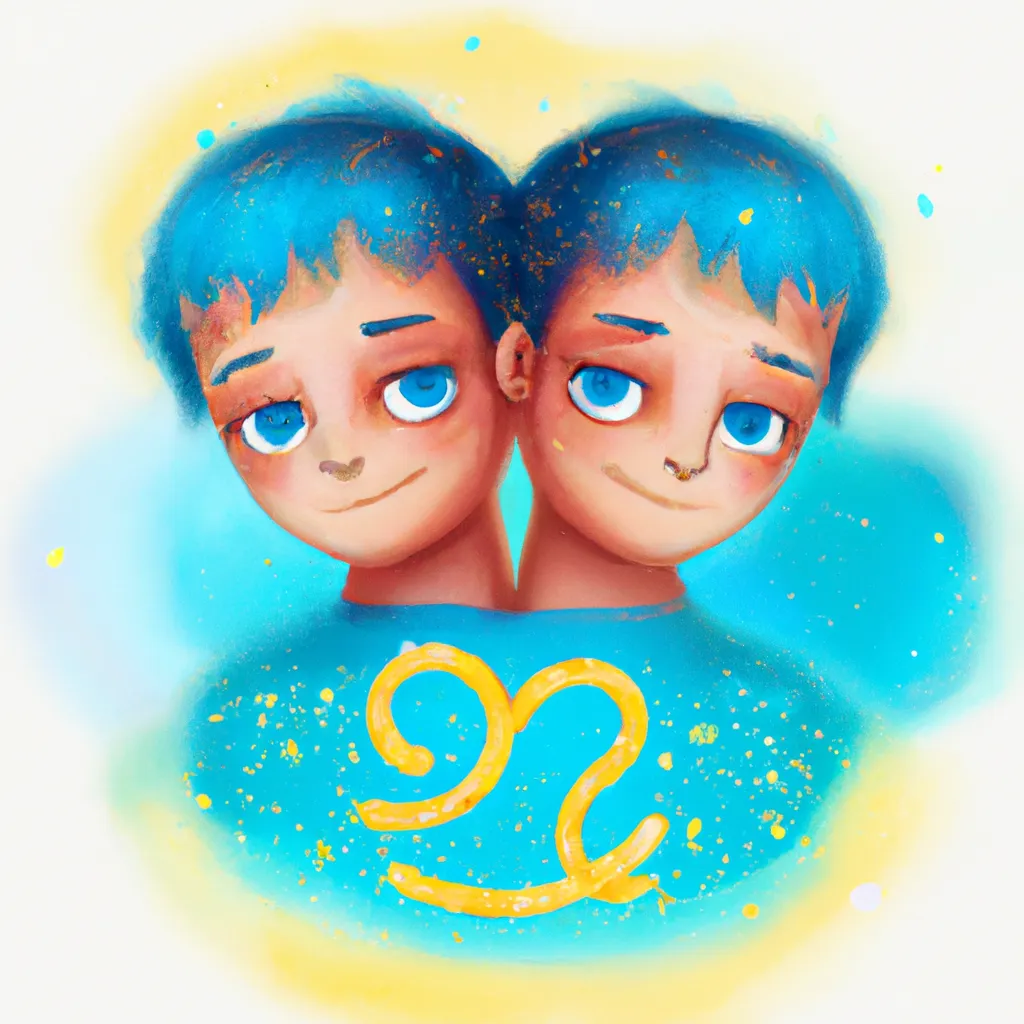 Imagem signo gemeos caracteristicas