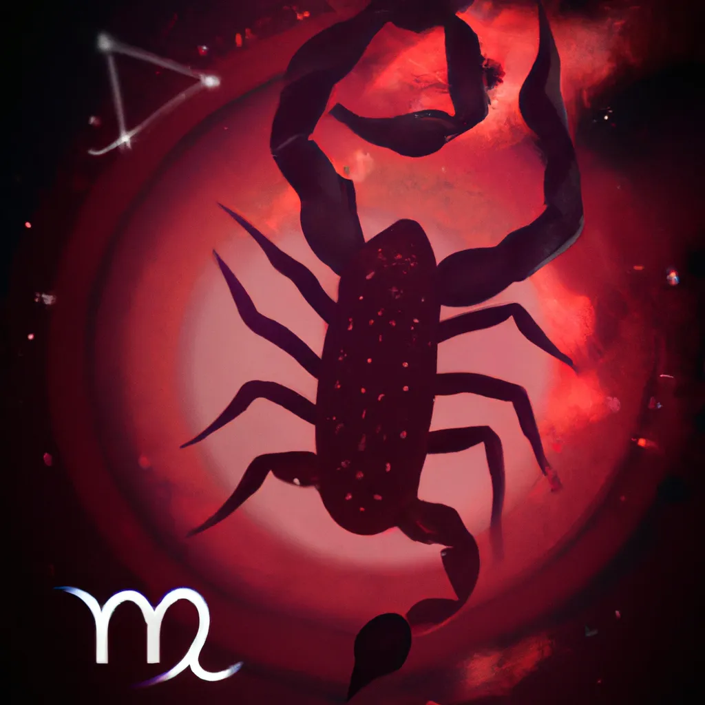 Imagem signo inferno astral de escorpiao