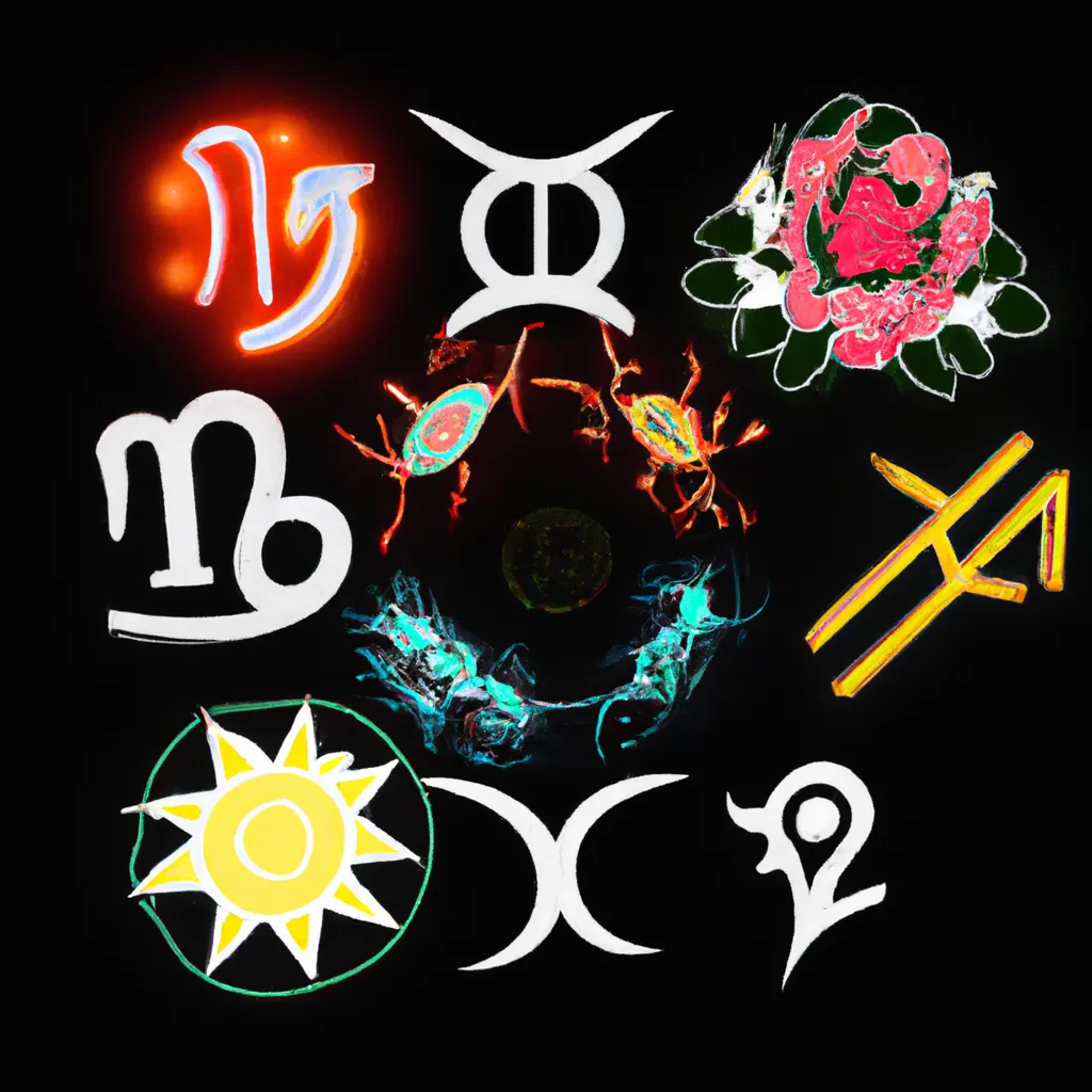 Imagem signos sortudos em 2023