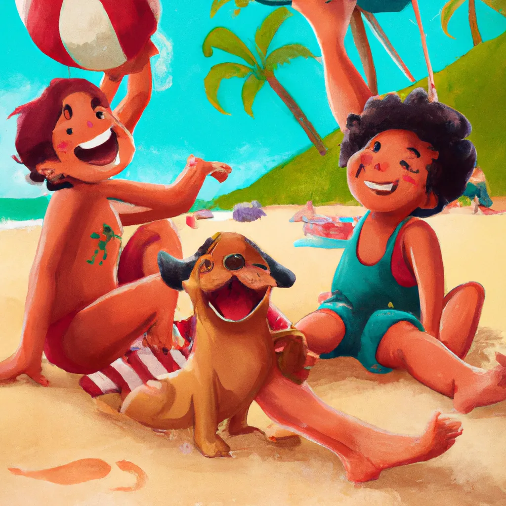 Imagem simpatias na praia