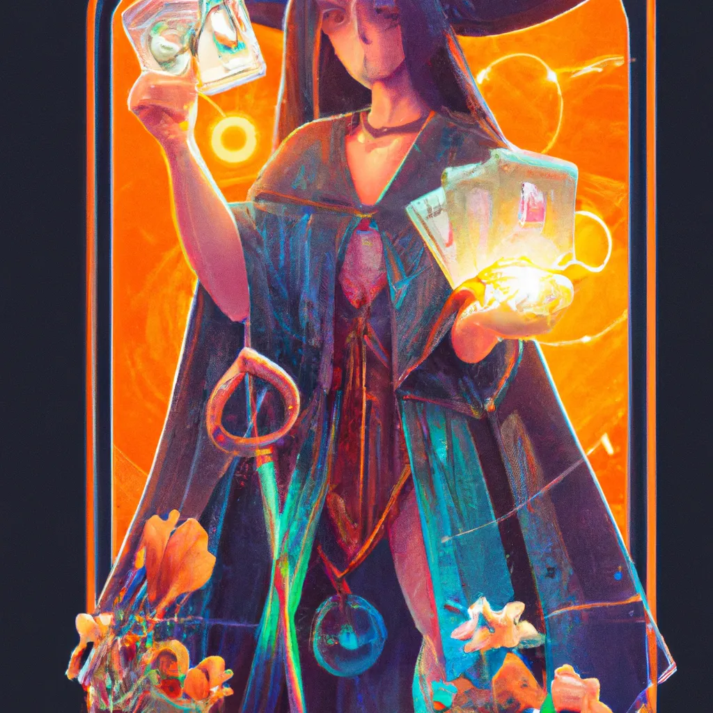 Imagem tarot bruxa moderna