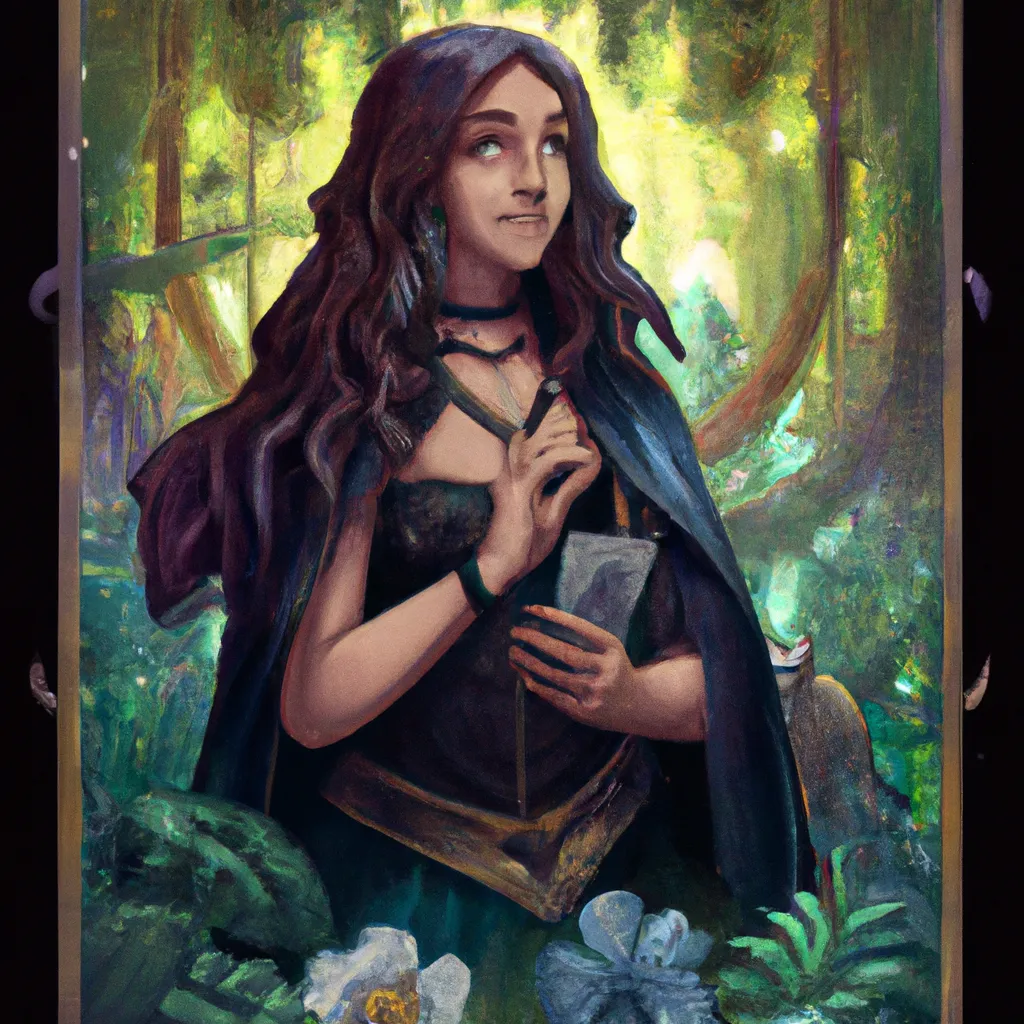 Descubra o Poder do Tarot da Floresta Encantada 9 Imagem tarot floresta encantada