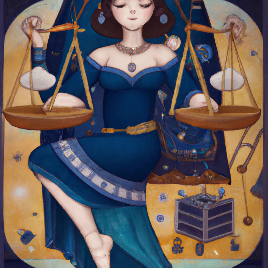 Imagem tarot libra