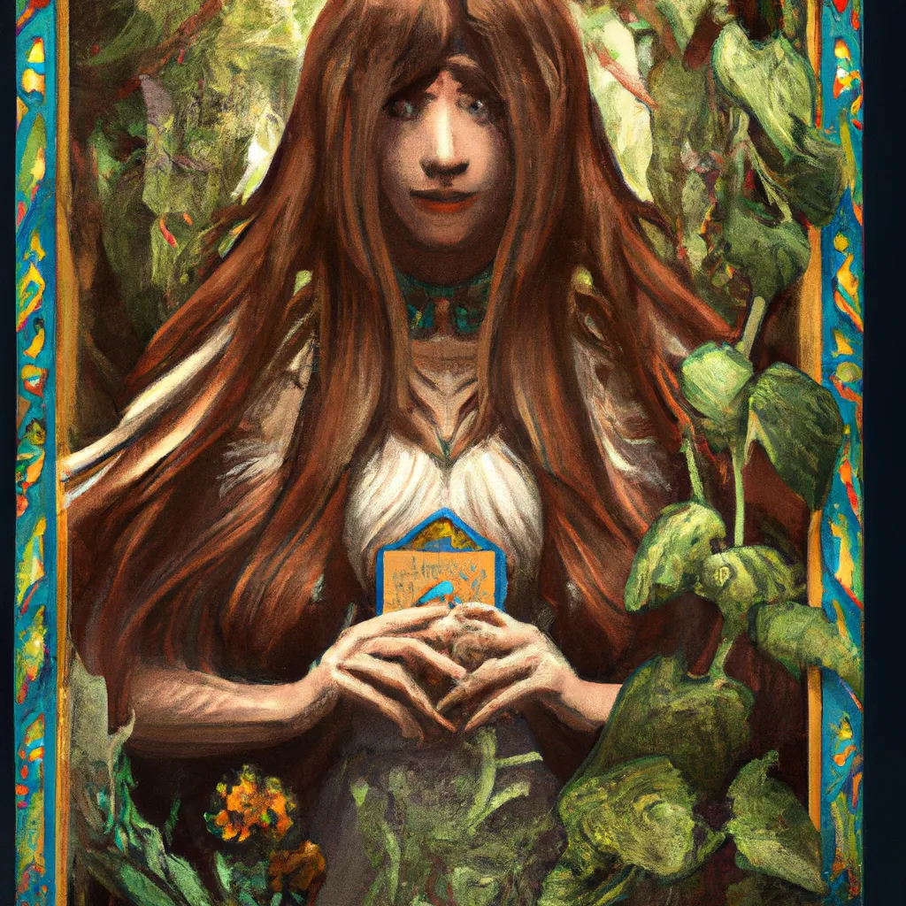 Imagem tarot natura
