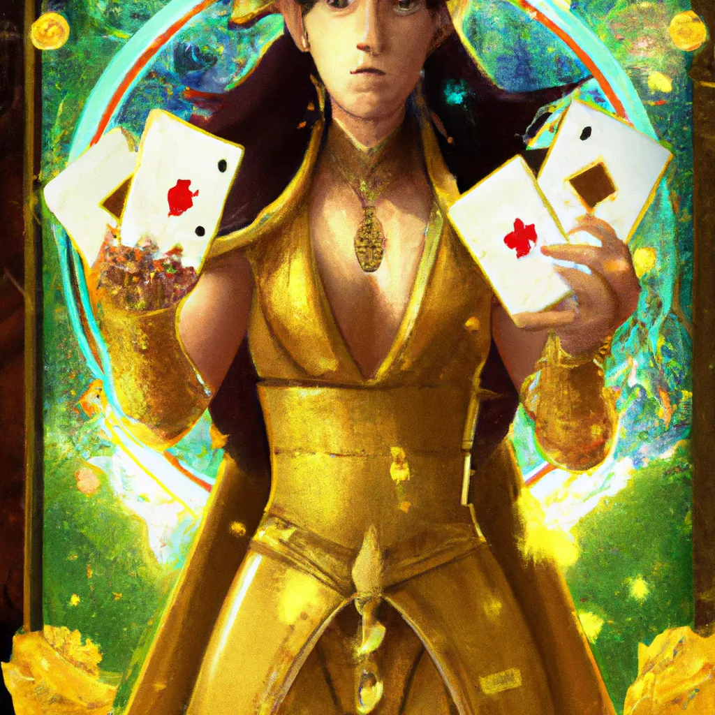 Imagem tarot quatro de ouros