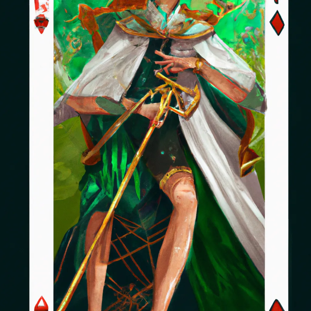 Imagem tarot rei de espadas