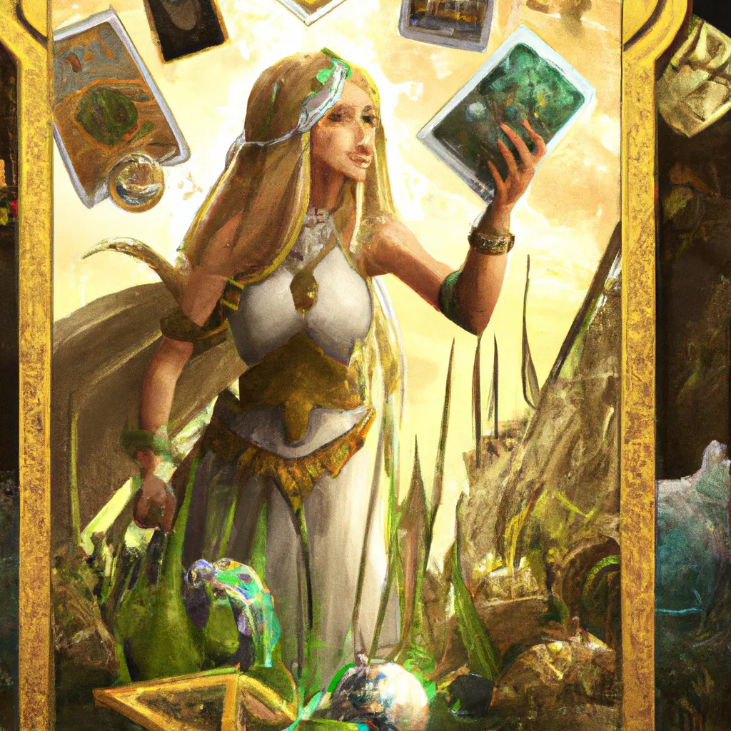 Imagem tarot terra