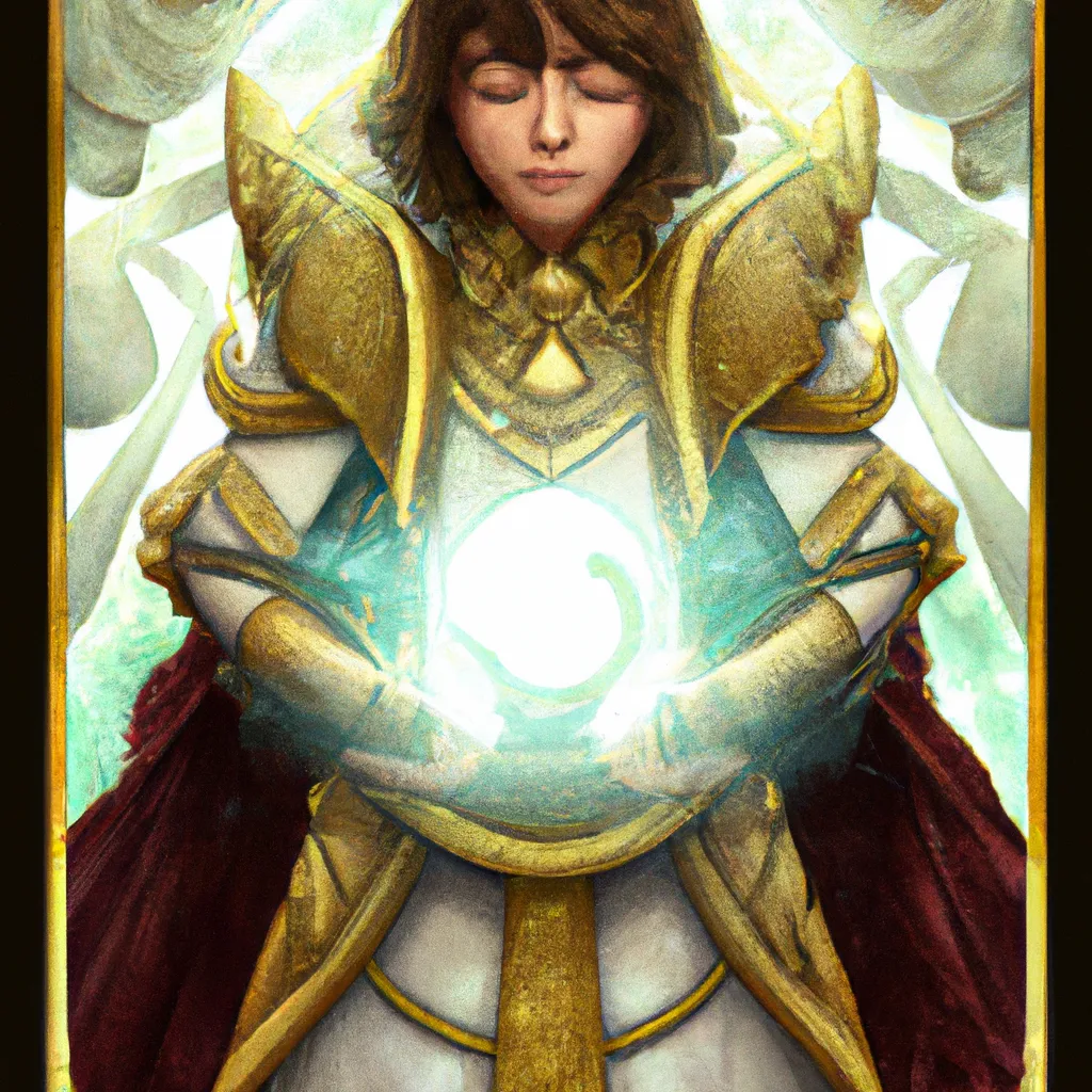 Imagem tarot videntes da luz