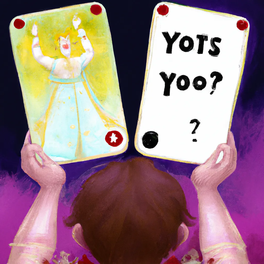 Imagem tarot yes or no list
