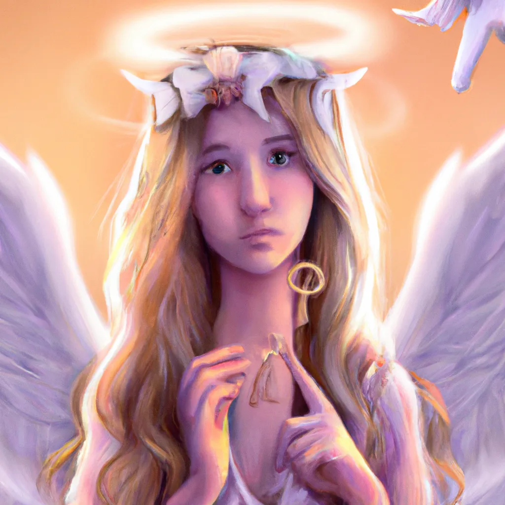 Imagem wicca angelical