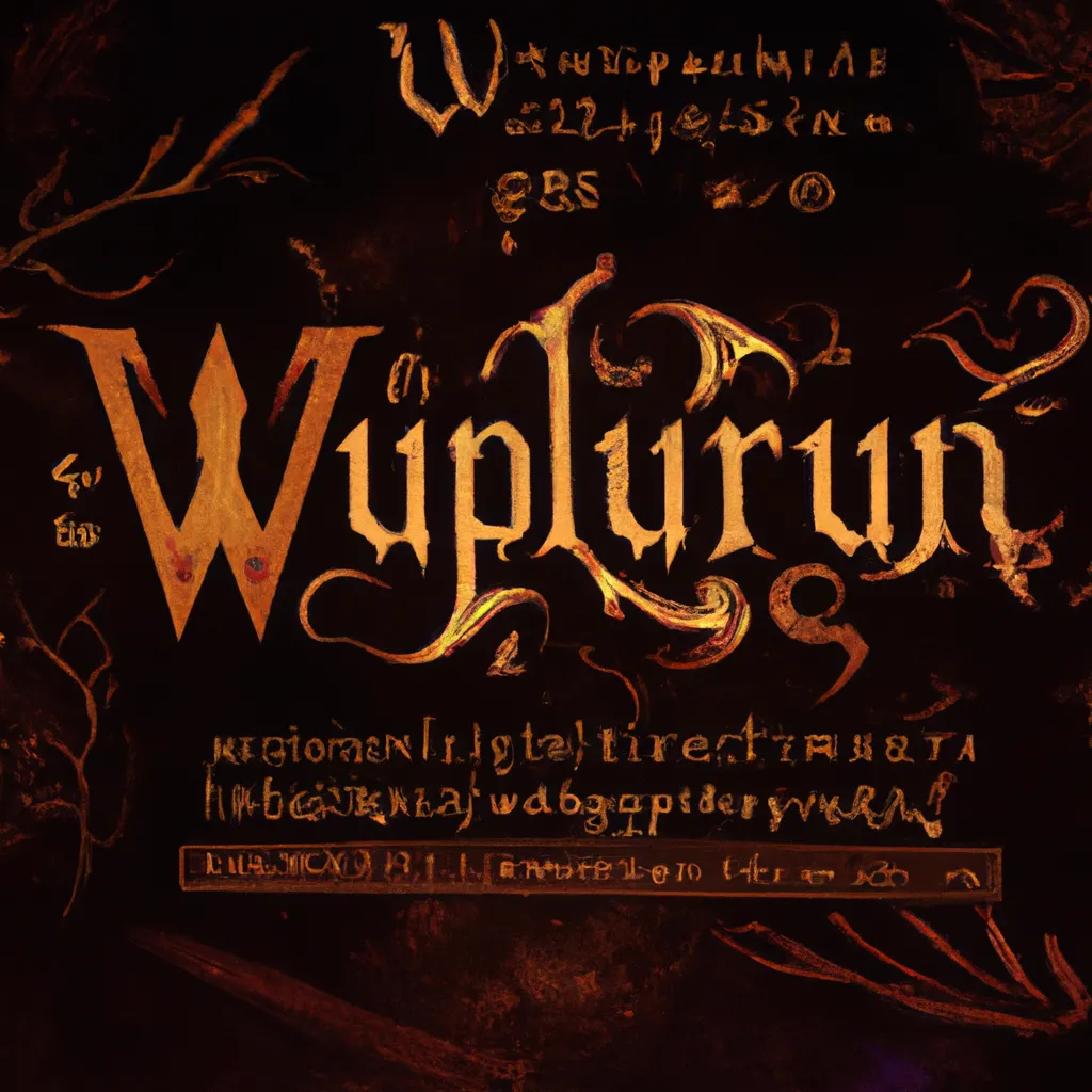 Imagem wicca font