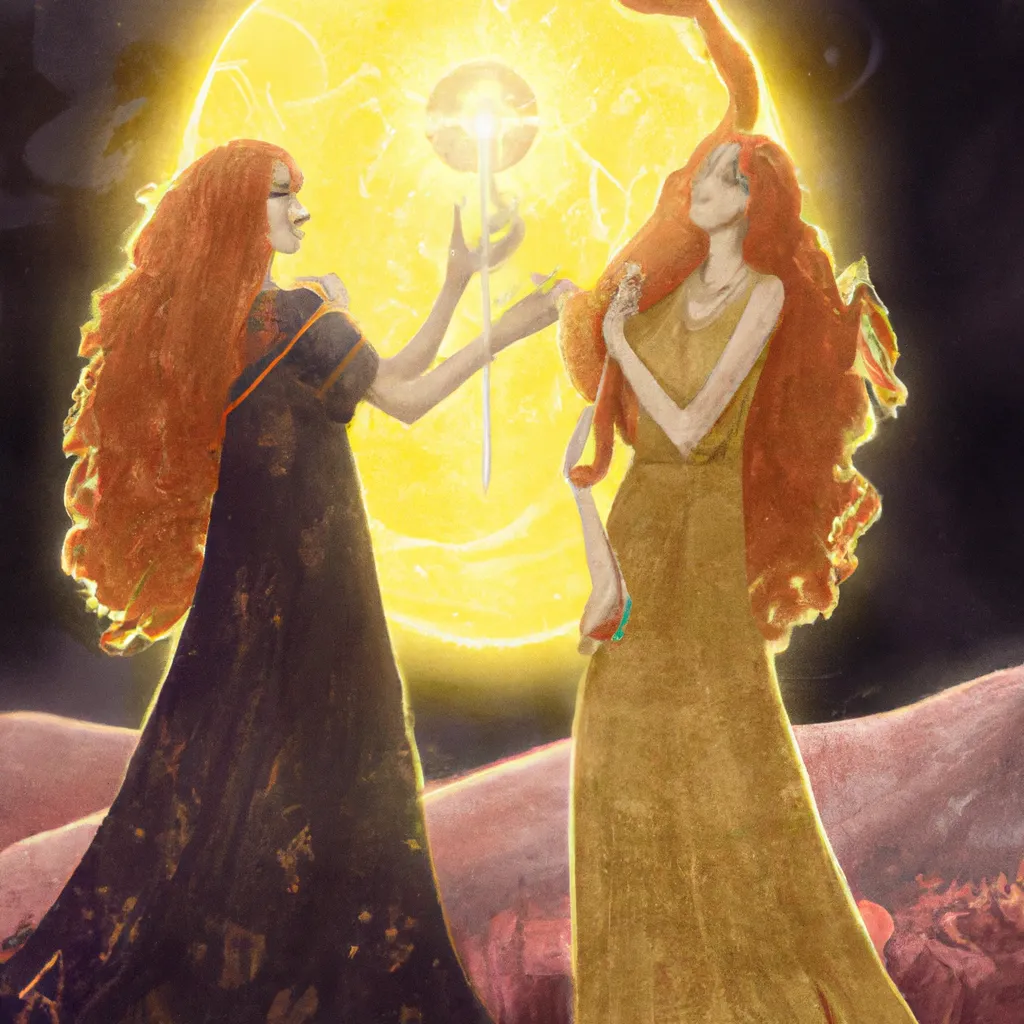 Imagem wicca hijas de la luna traducao