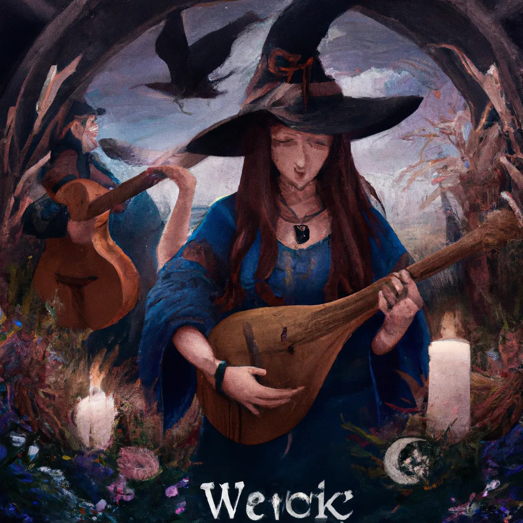 Imagem wicca musica