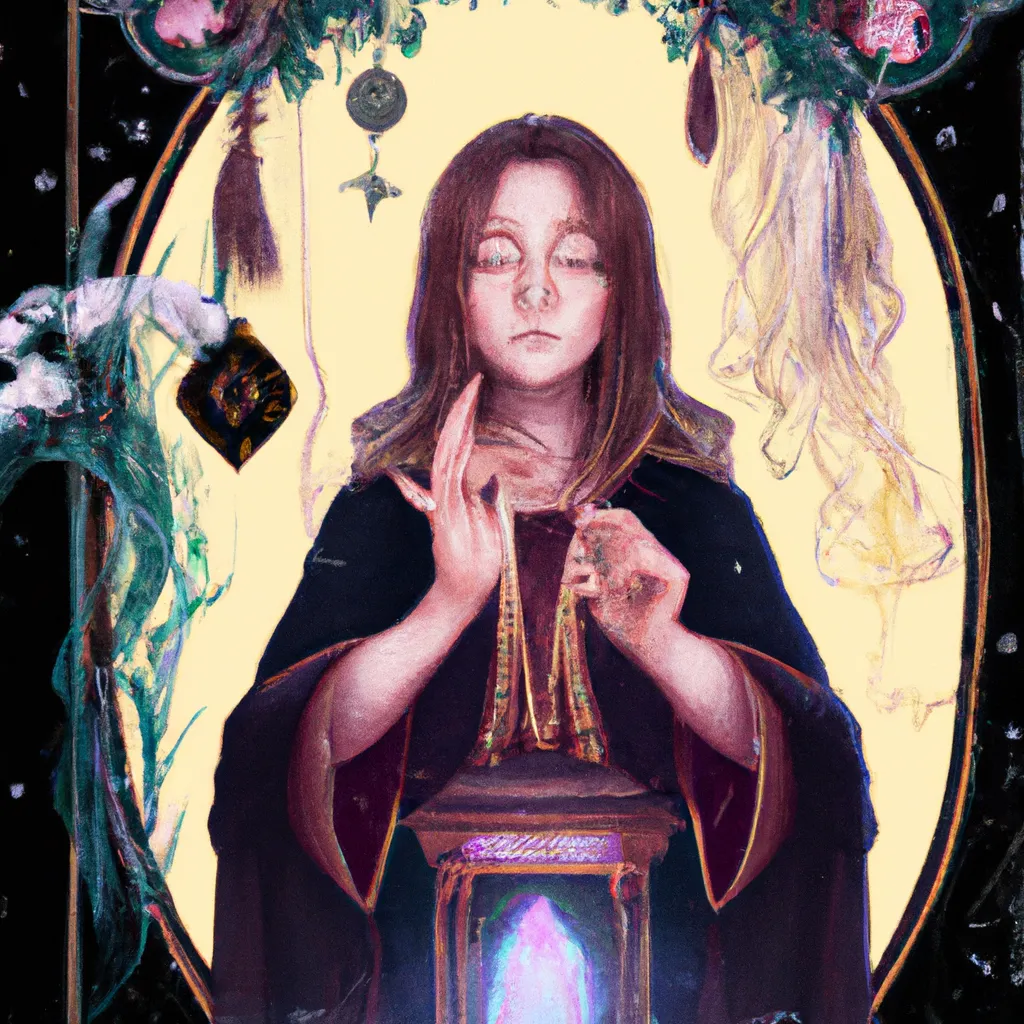 Imagem wicca oracao