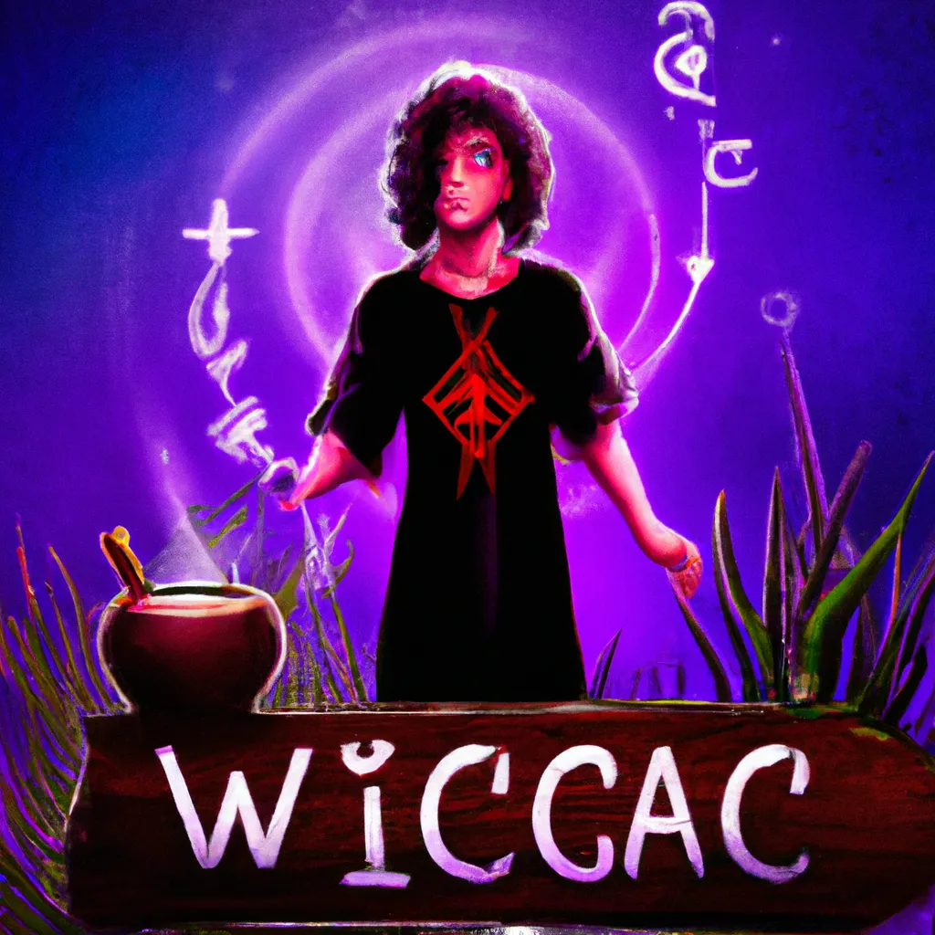 Imagem wicca significado dicionario
