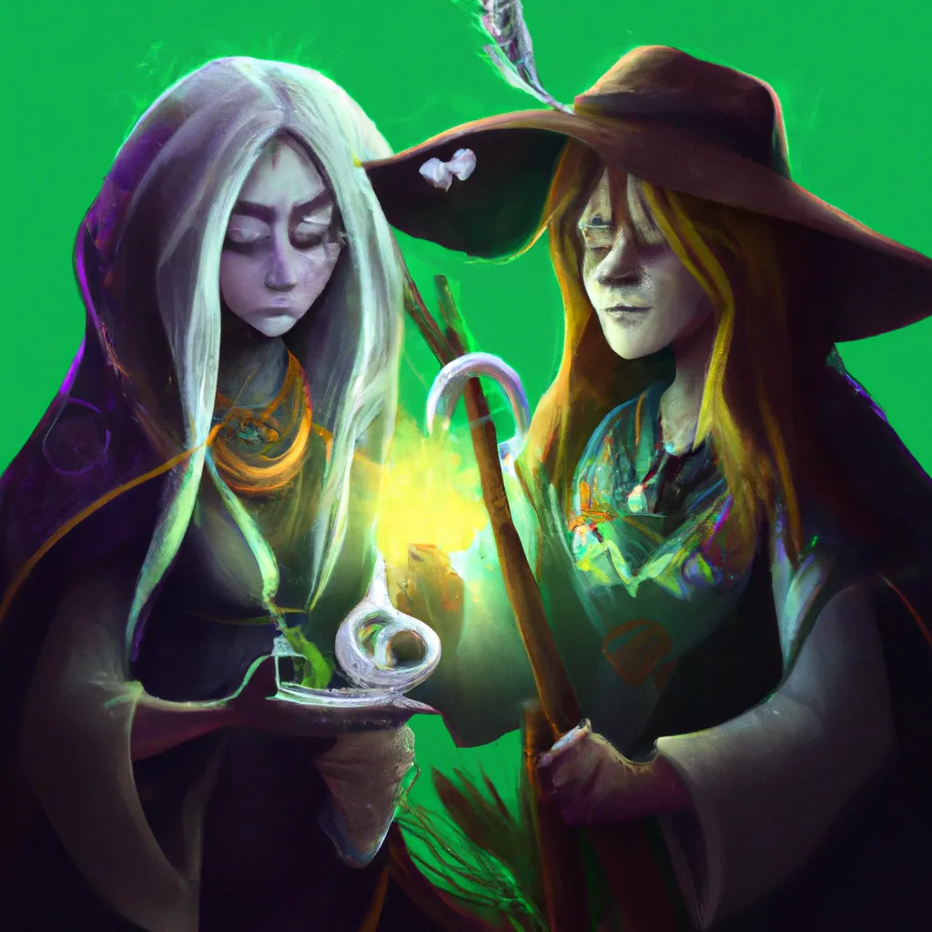 Imagem wicca y brujas diferencias