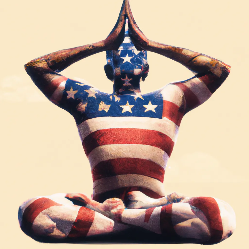 Imagem yoga americana