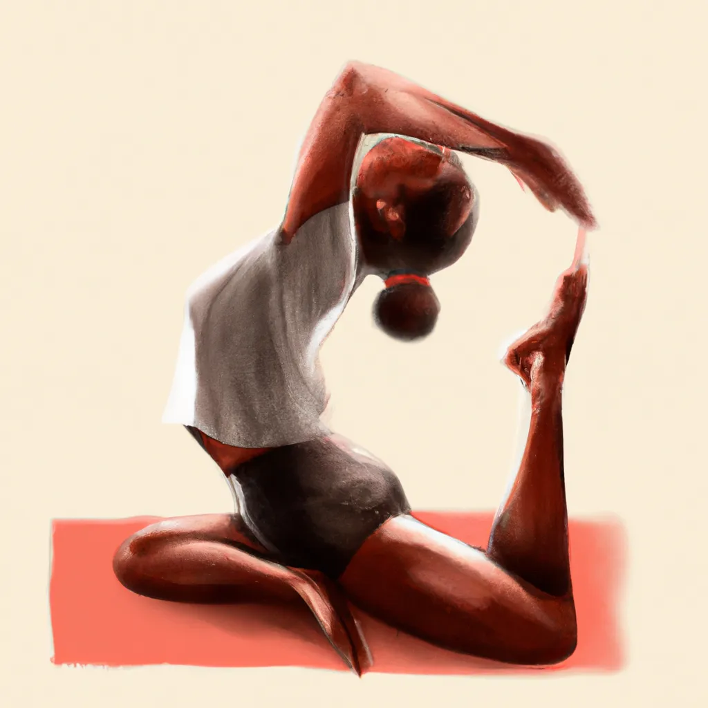 Imagem yoga define o corpo