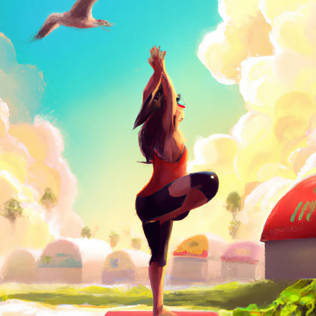 Imagem yoga em foz