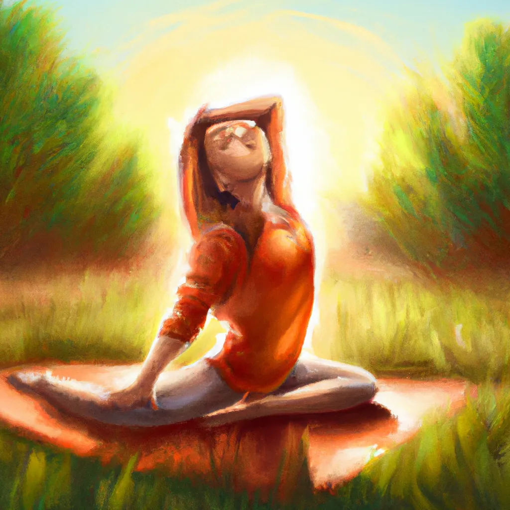 Imagem yoga matinal