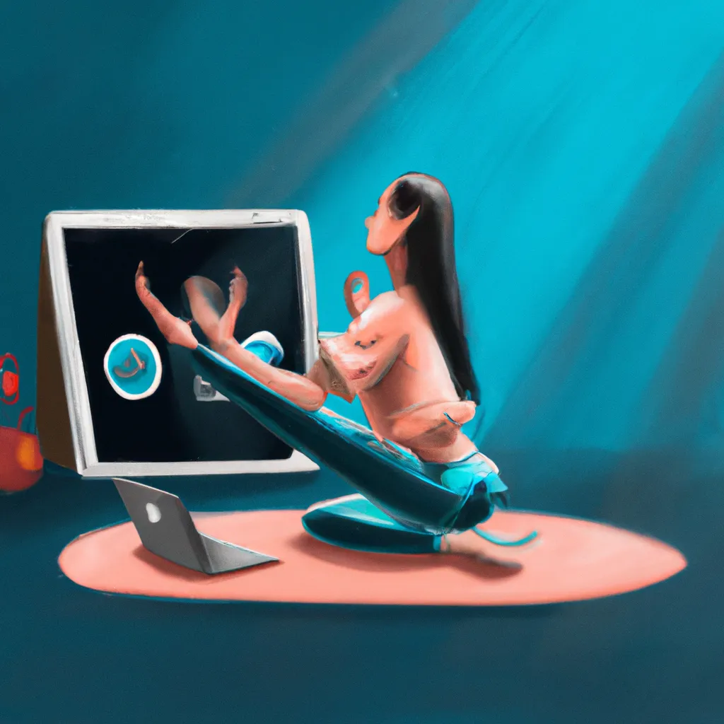 Imagem yoga online